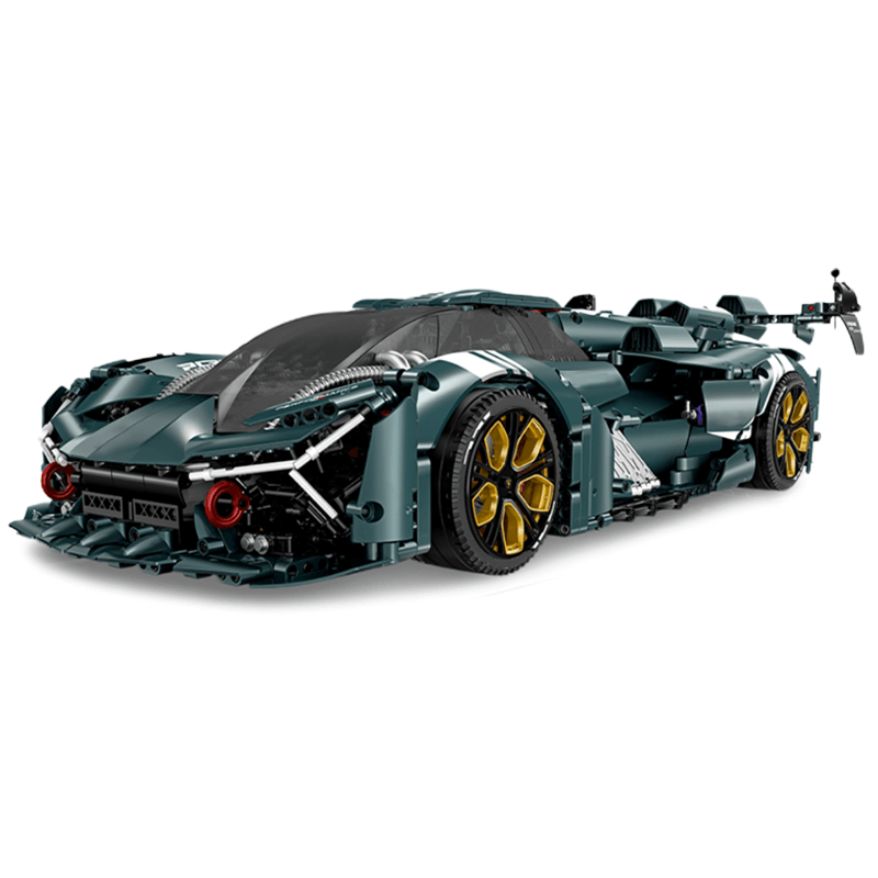 Guly 10611 - Static Version - Futuristic Electric Hypercar V2 | Power Blockz