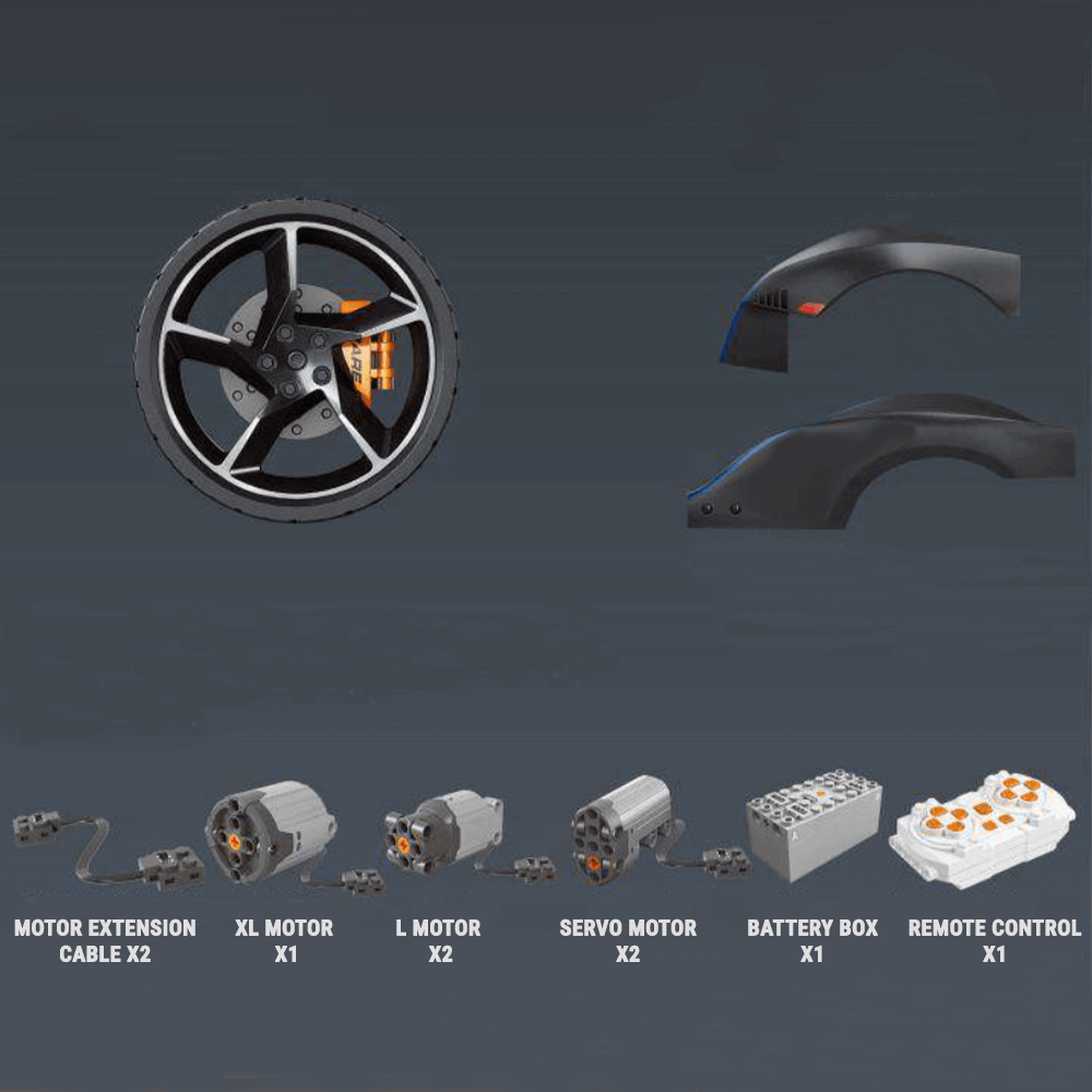 Y18001 no PF - British Sabre Hypercar - Ultimate Edition - vue 5 | Power Blockz