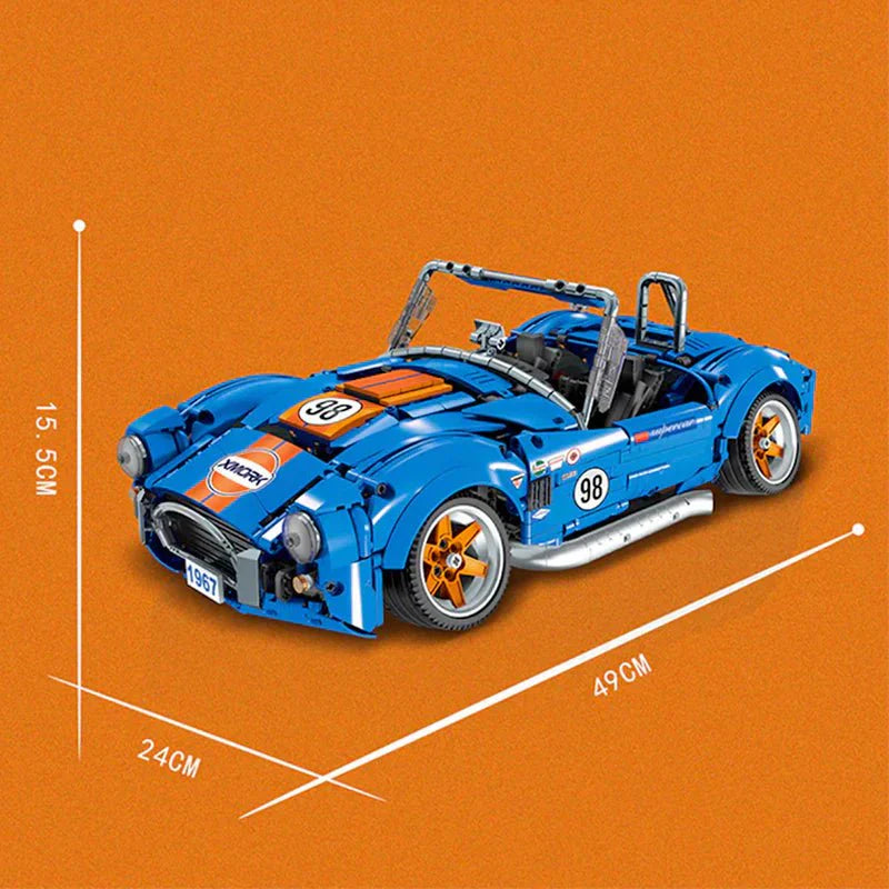 Mork 022025-1 - Static Version - 427 Classic Muscle Roadster - vue 2 | Power Blockz