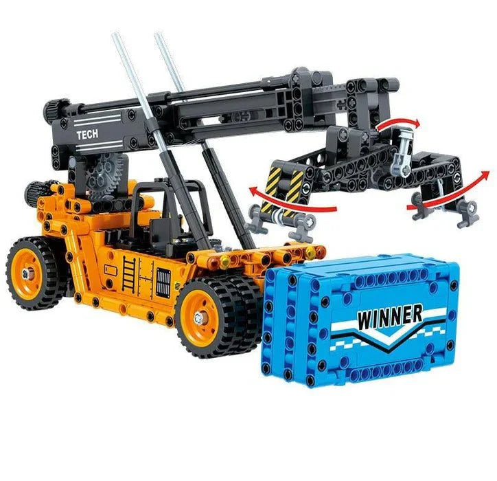 IBLOCK PL-920-113 - Front-Mounted Crane Truck - vue 3 | Power Blockz