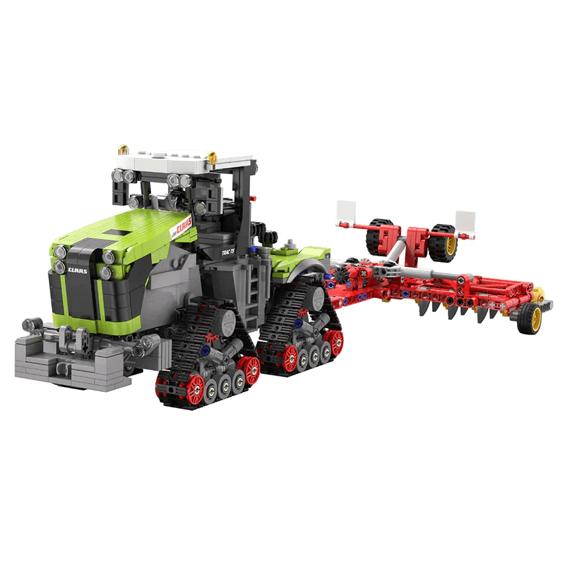 CaDa C65012W - Heavy-Duty Articulated Farm Tractor - vue 4 | Power Blockz
