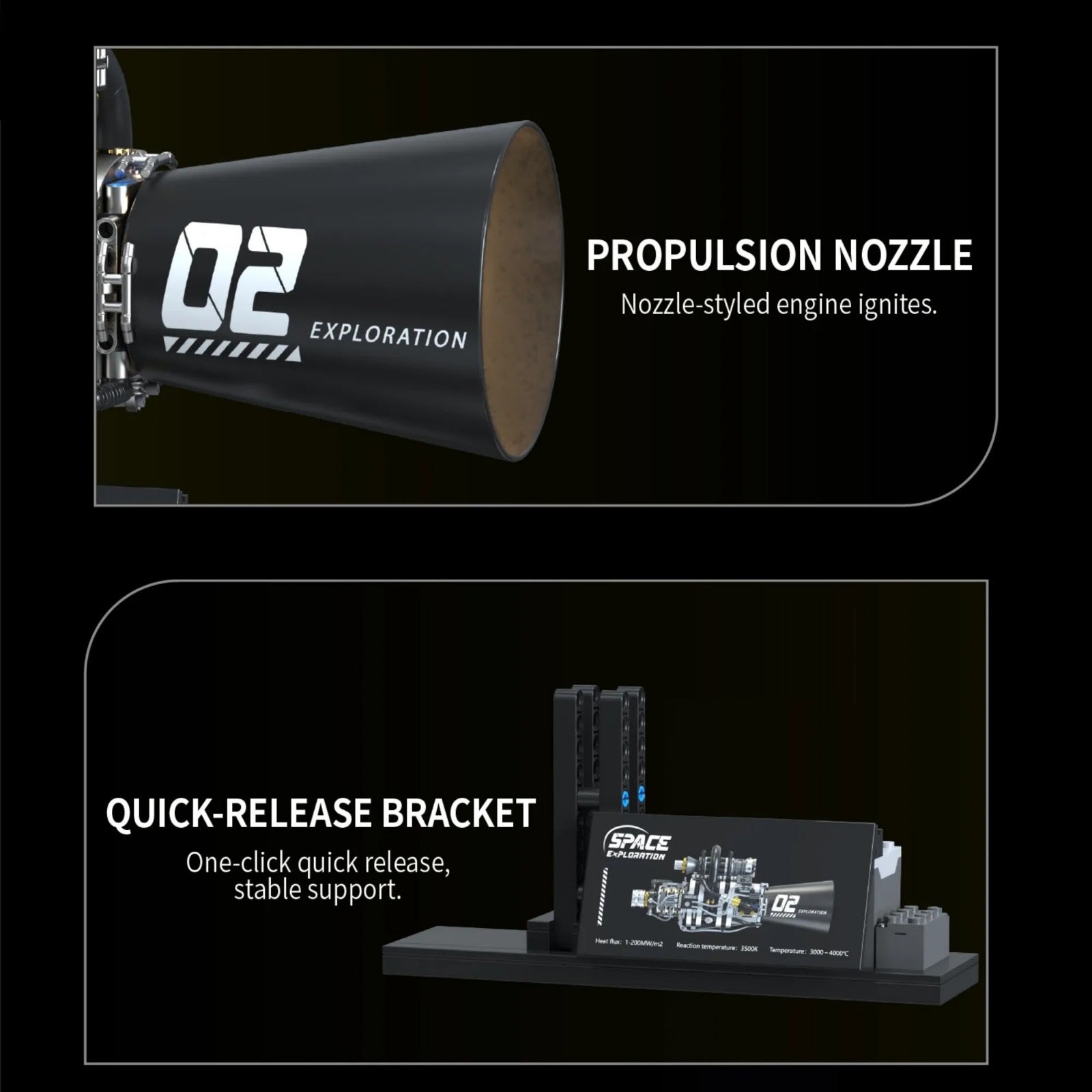 TUOMU T1133 - Starship-Quantum Code Engine - vue 8 | Power Blockz