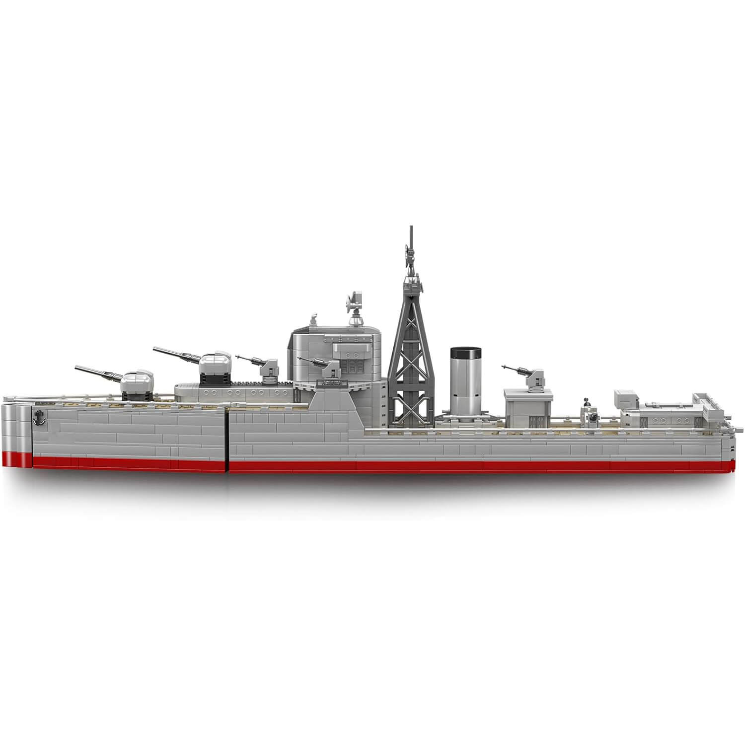 Mould King 10133 - A-Class Naval Destroyer - vue 3 | Power Blockz