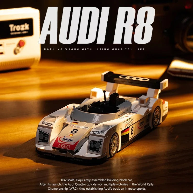 Power Build PB8813 - Le Mans Prototype V8 Racer - vue 8 | Power Blockz