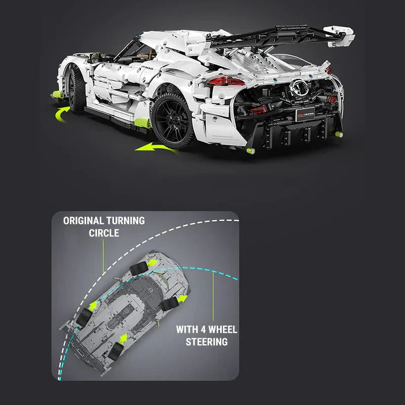 Guly 10628 - Static Version - Twin-Turbo Track Hypercar - vue 11 | Power Blockz