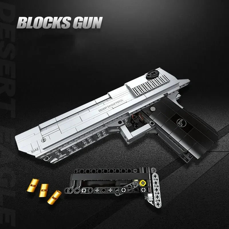 Reobrix 77001 - Military Desert Eagle - vue 5 | Power Blockz