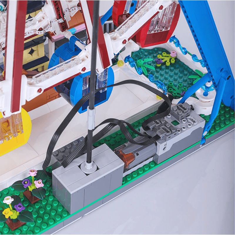 Mould King 11006 - Motorised Ferris Wheel - vue 6 | Power Blockz