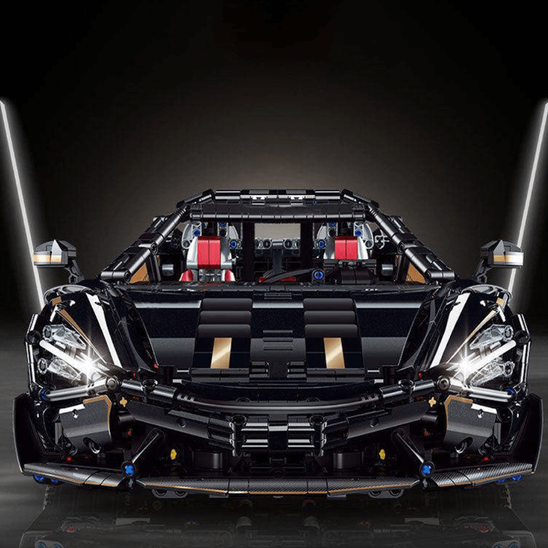 Guly 10625 - Static Version - Black V8 720s Spider Supercar - vue 2 | Power Blockz