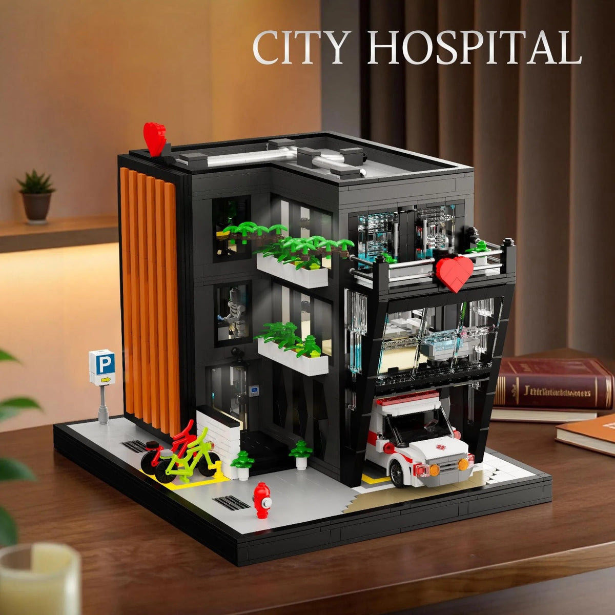 Xbert 66178 - City Hospital Building - vue 3 | Power Blockz