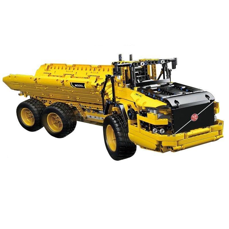 Mould King 17010S - RC Articulated Dump Truck | Power Blockz