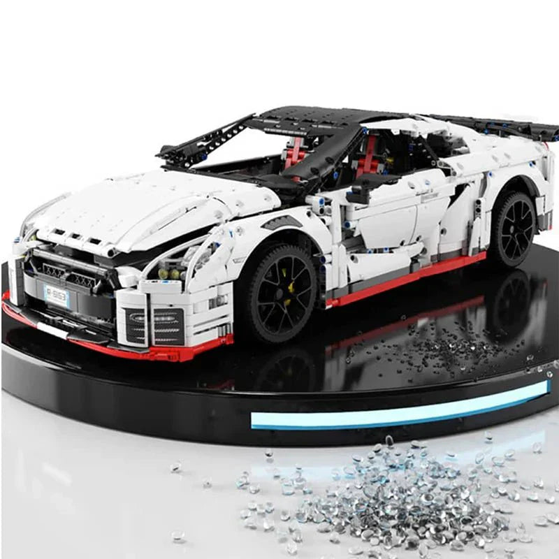 Sy Blocks 8882 - Static Version - R35 Godzilla Twin-Turbo JDM - vue 2 | Power Blockz