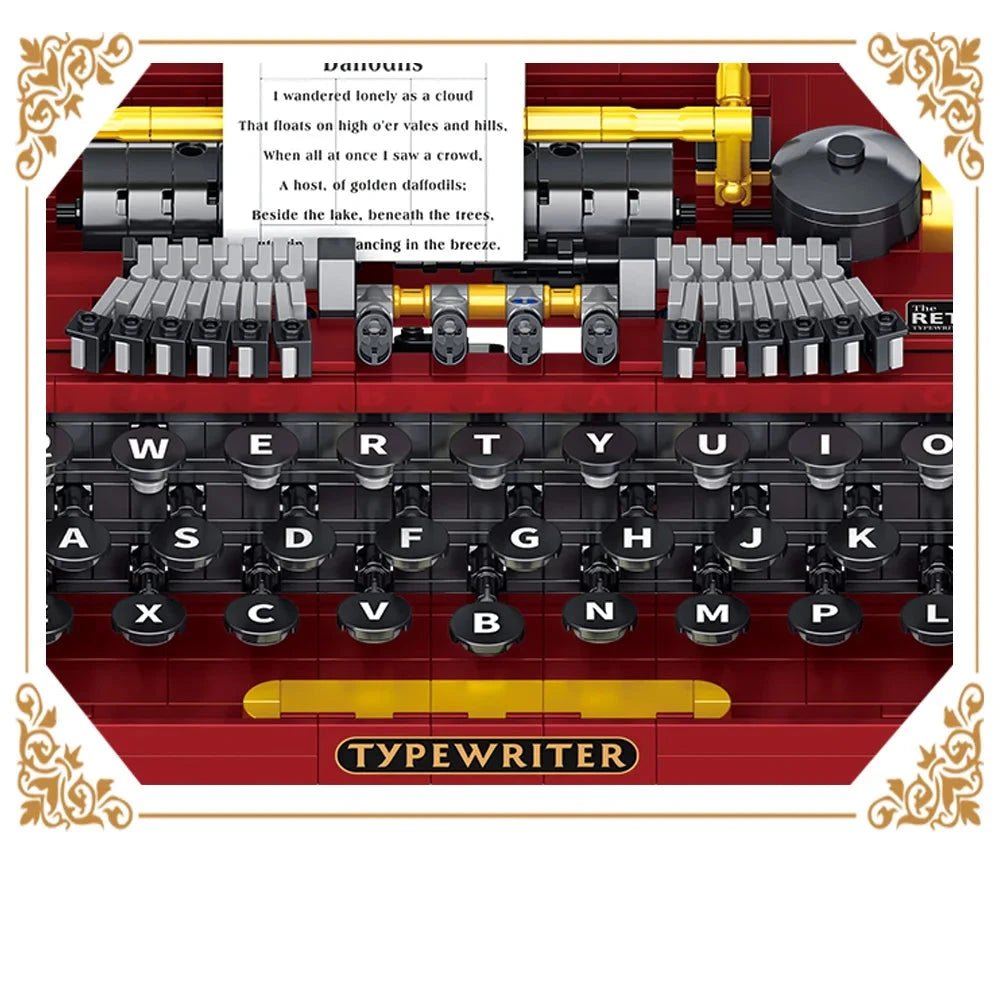 GaoMiSi T2112 - Retro Mechanical Typewriter - vue 3 | Power Blockz