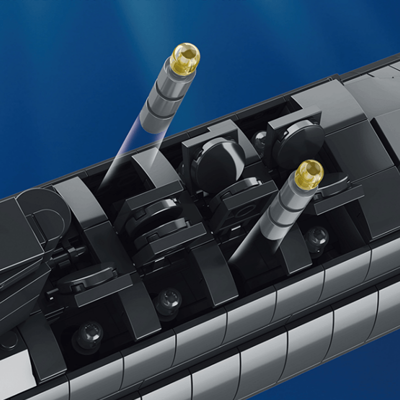 Sluban M38-B0703 - Nuclear Submarine - vue 7 | Power Blockz