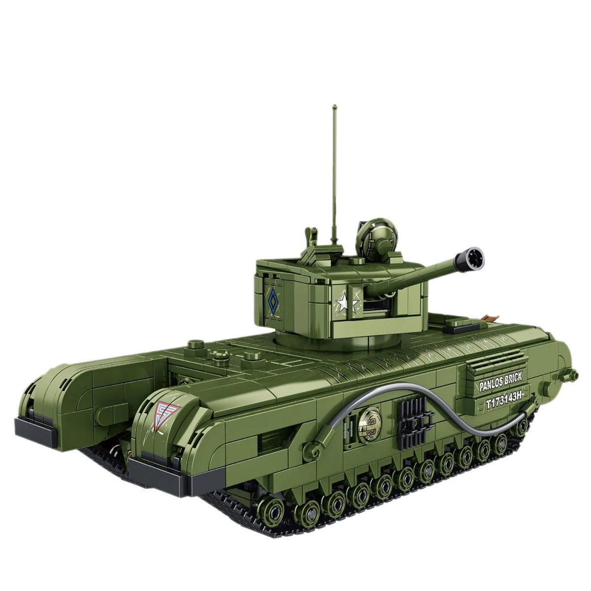 Panlos 632014 - Churchill tank | Power Blockz