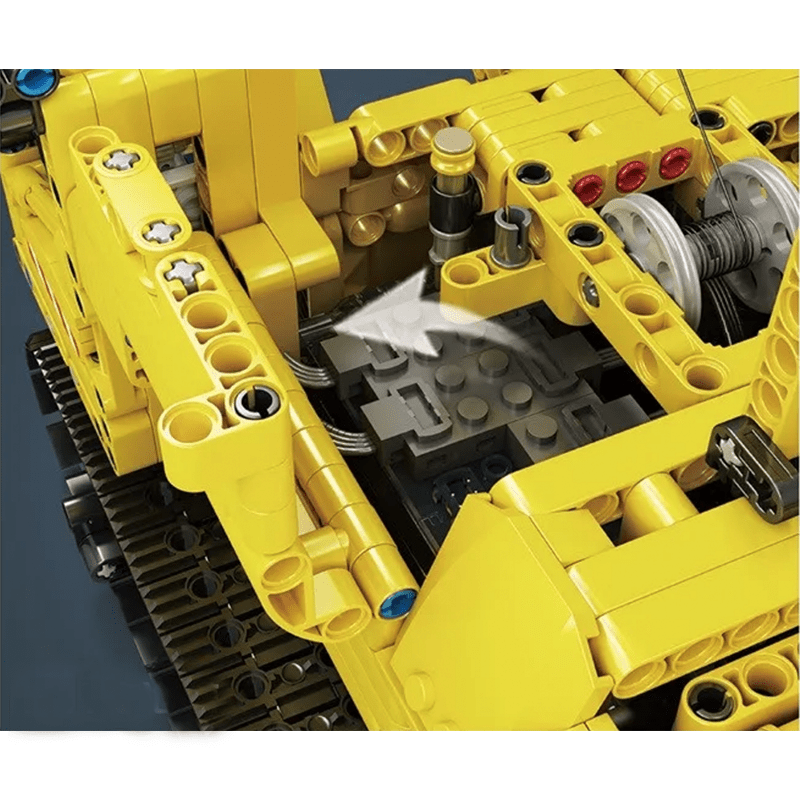 Mould King 17001 - RC Crawler Crane - vue 3 | Power Blockz