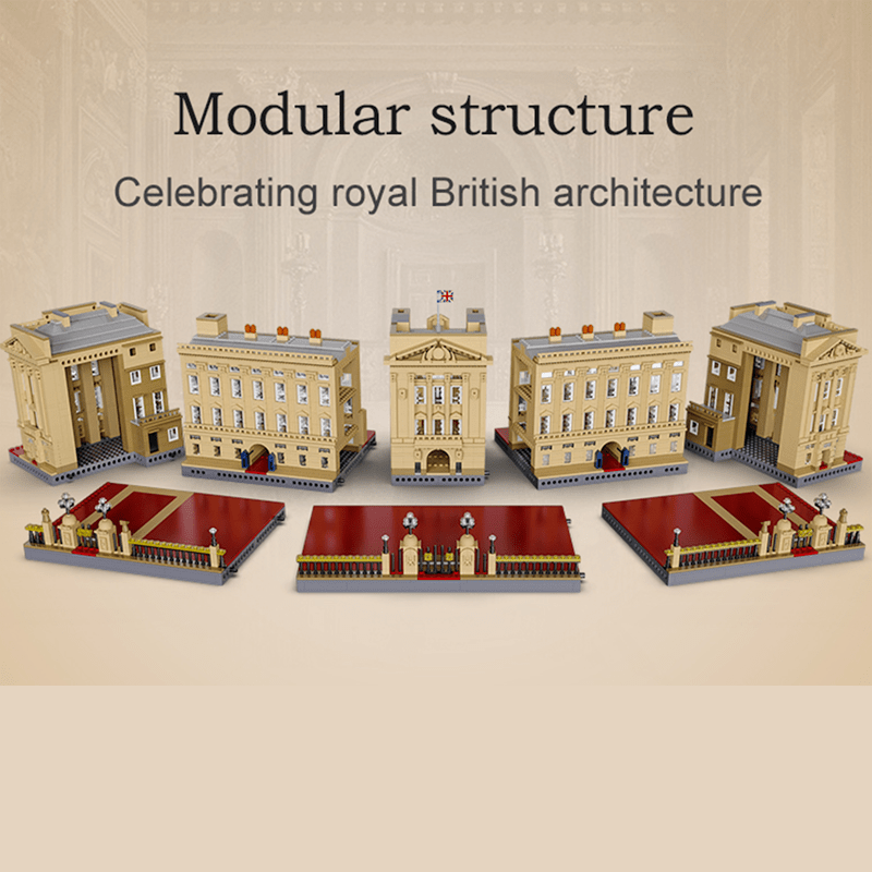 CaDa C61501W - Buckingham Palace - vue 2 | Power Blockz