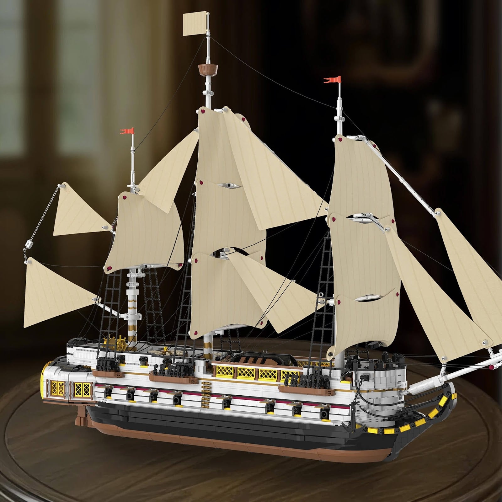 Reobrix66048 - Imperial Era Warship - vue 4 | Power Blockz