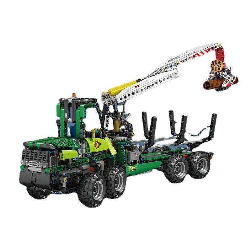 Mould King 19006 - Pneumatic Forestry Harvester | Power Blockz