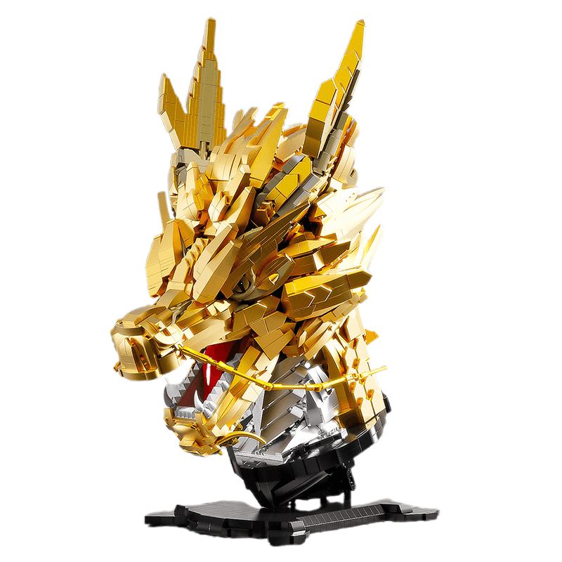 Qizhile 8100 - Gold Edition Dragon Head | Power Blockz