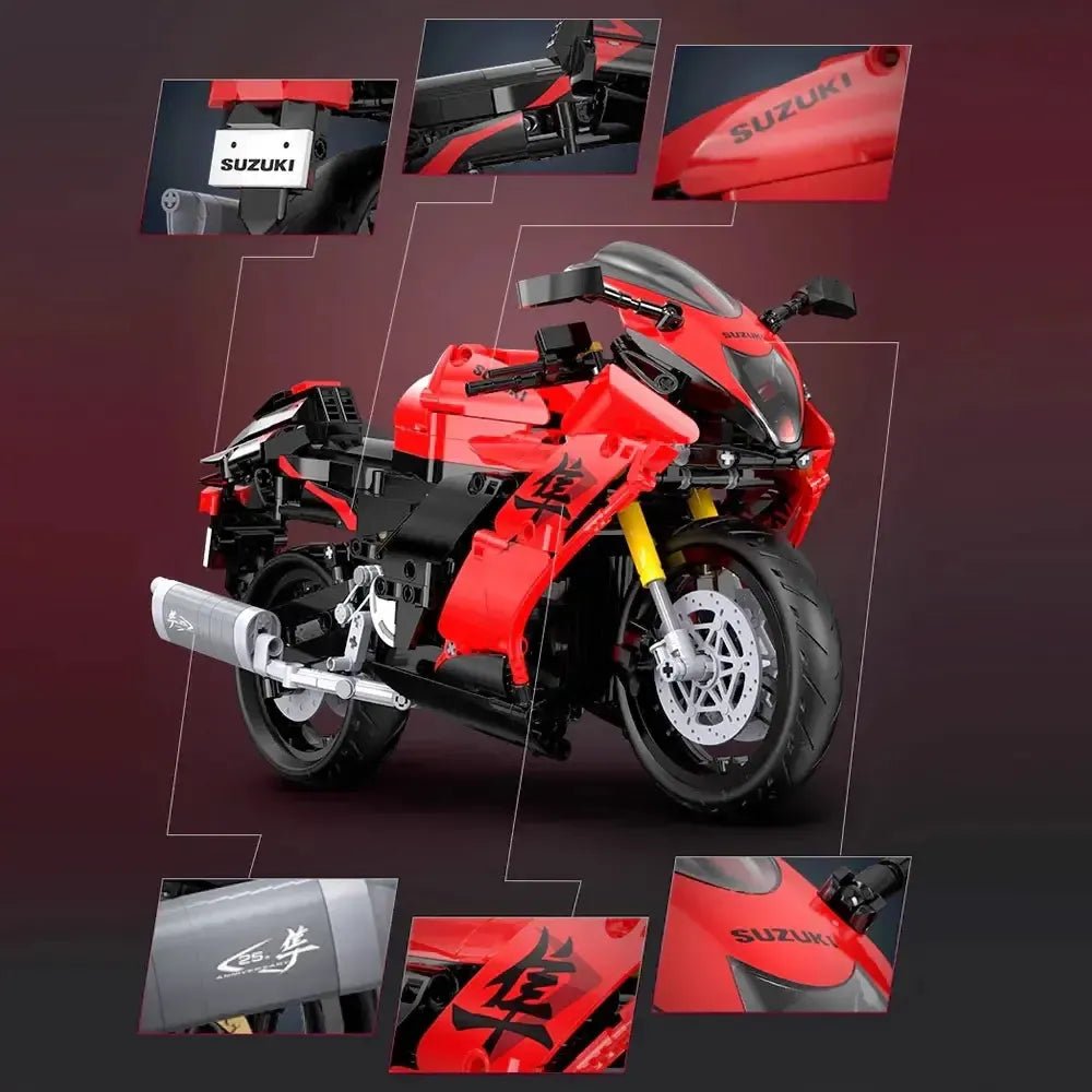CaDa C64051 - Suzuki Hayabusa - vue 8 | Power Blockz