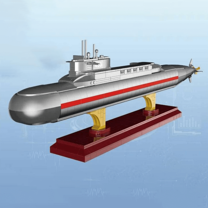 Zhegao QJ5063 - Type 092 Nuclear Submarine - vue 2 | Power Blockz