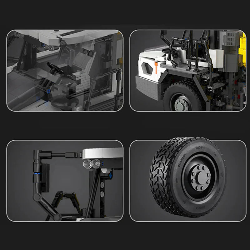 CaDa C61054 - RC Articulated Dump Truck - vue 2 | Power Blockz
