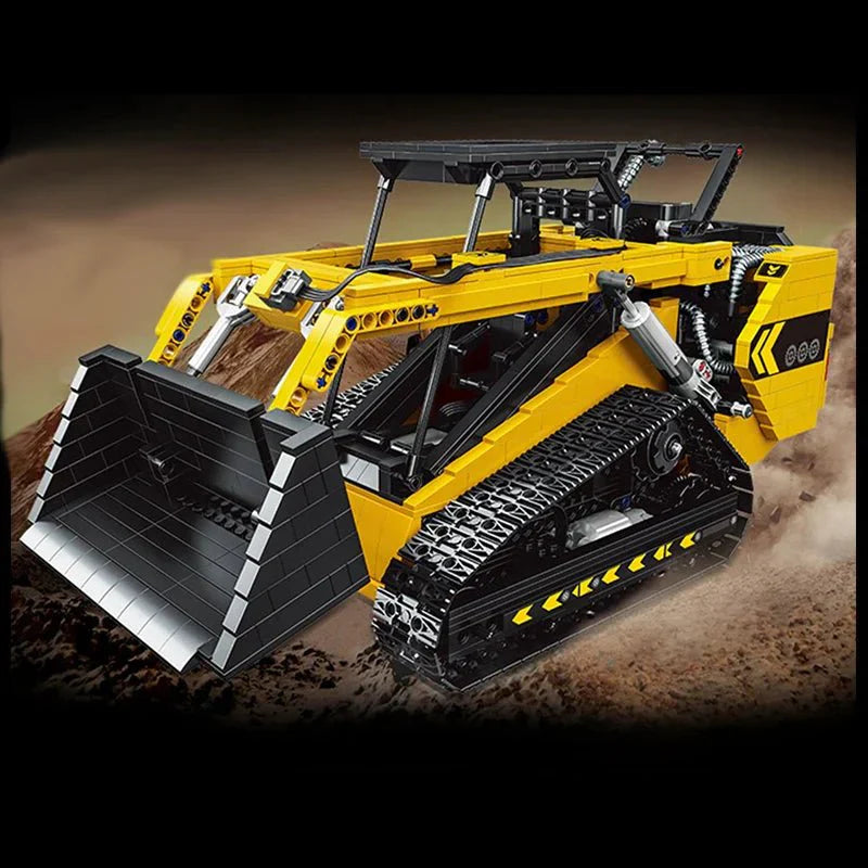 Happy Build YC-22007 - RC Compact Track Loader - vue 8 | Power Blockz
