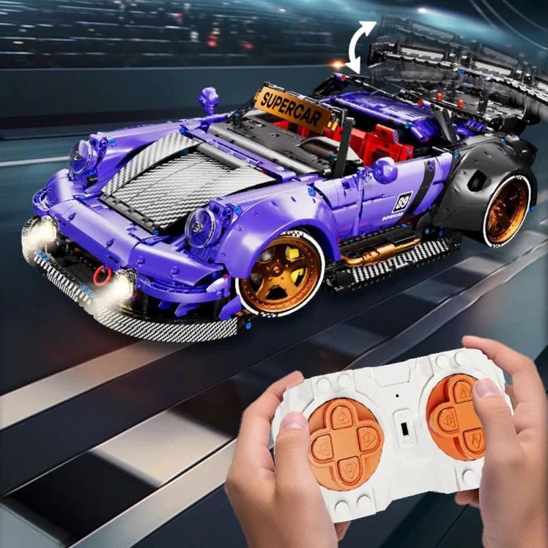 KBOX K-10544 - Static Version - Widebody 911 Retro Street Coupe - vue 9 | Power Blockz