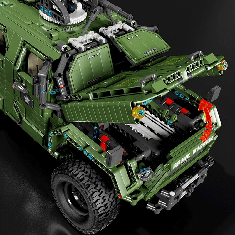 TGL T4015 - Remote Controlled Armoured Raid Vehicle - vue 15 | Power Blockz