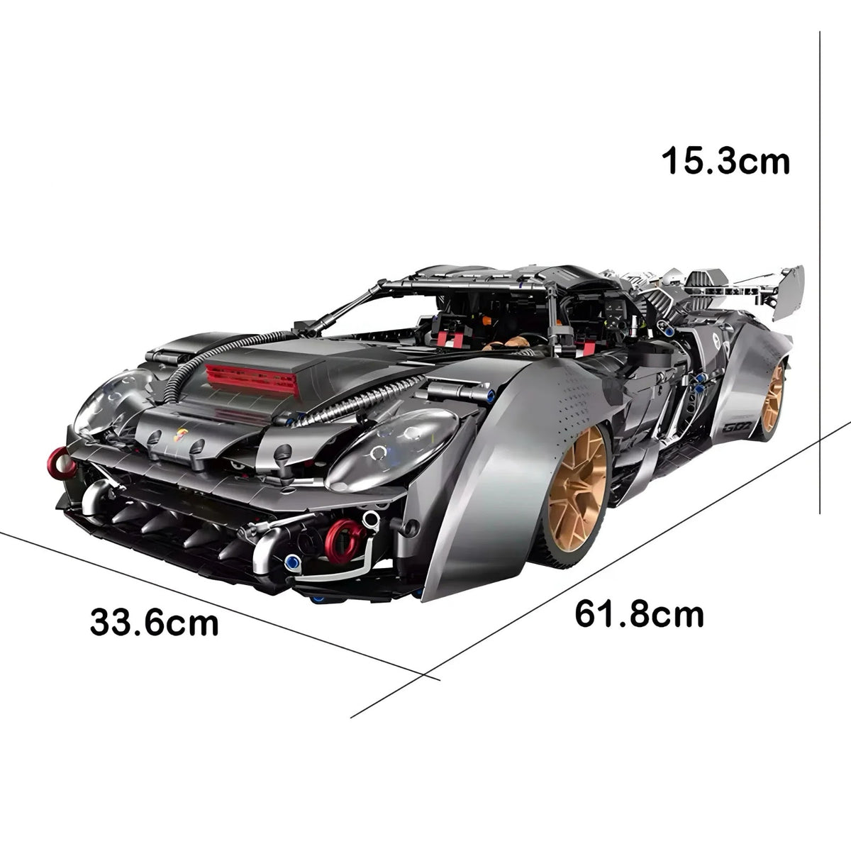 Guly 10629 - Static Version - 918 Cyberpunk Hybrid Hypercar Concept - vue 8 | Power Blockz