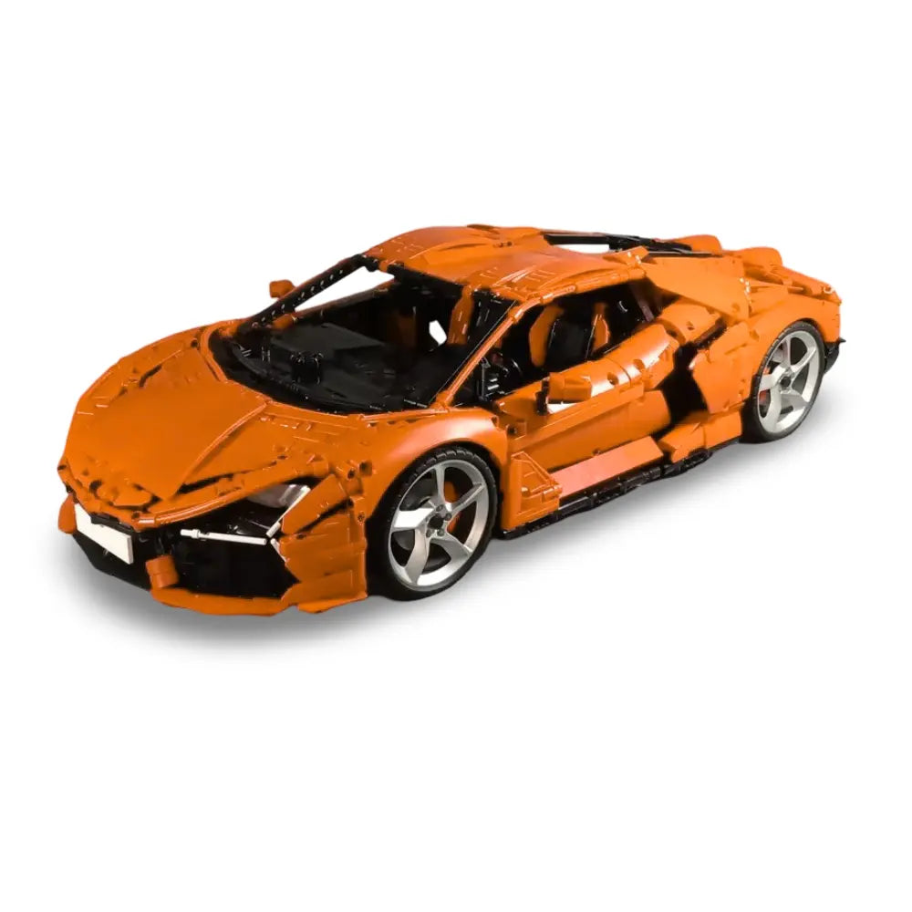 MOC-205467 - Red - Italian Supercar Revuelto V12 - vue 2 | Power Blockz
