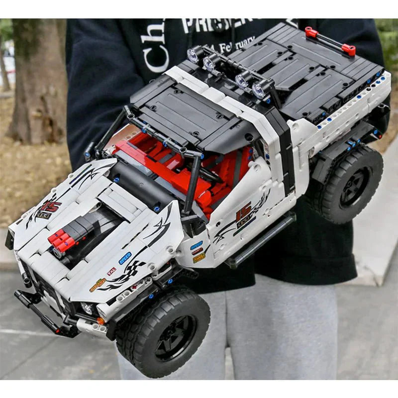 Mould King 18005 - 4x4 Custom Off-Roader - vue 4 | Power Blockz