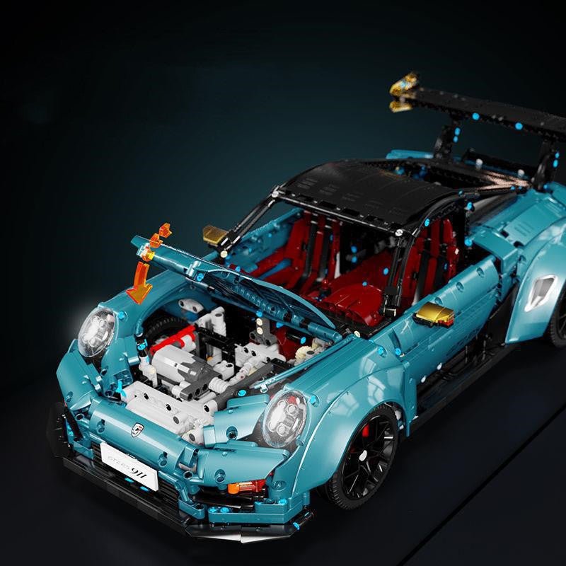 TGL T5026 - Green - Remote Controlled - Twin-Turbo 911 GT2 Track Coupe - vue 4 | Power Blockz