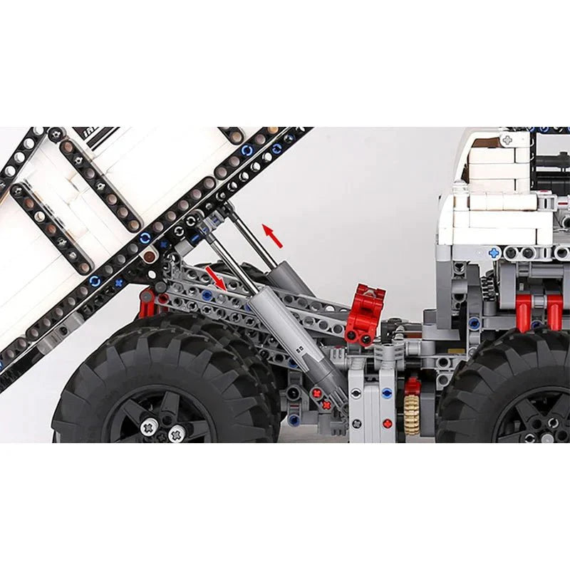 Mould King 13170 - RC Mining Dump Truck - vue 14 | Power Blockz