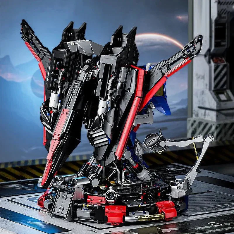 K-BOX V5009 - Transformation Assault Bust Mech Robot Bricks Toy - vue 2 | Power Blockz