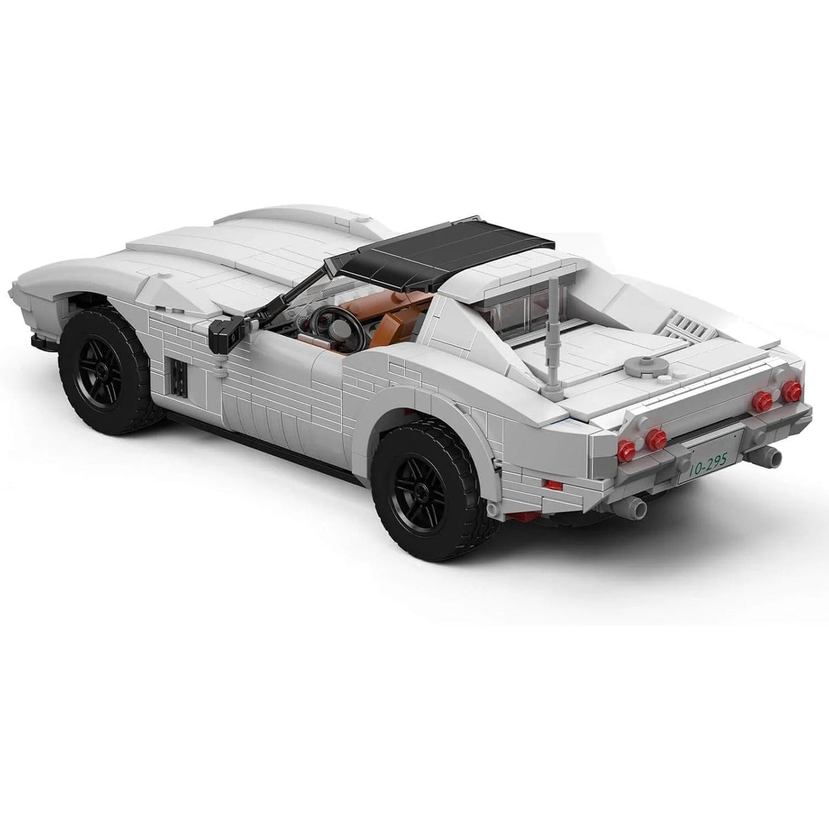 Mould King 10198 - ’70s American Sports Coupe - vue 2 | Power Blockz