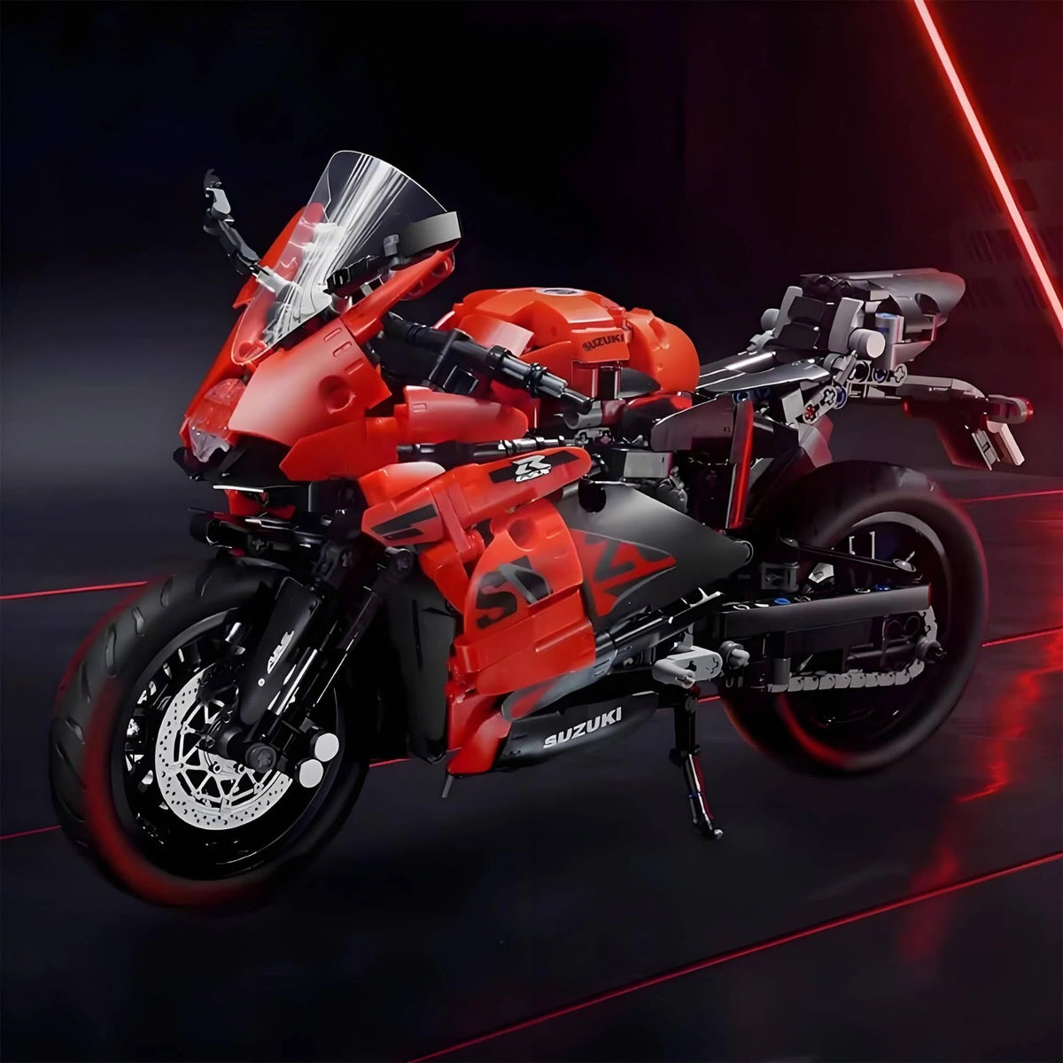 Keeppley K31002 - 1000cc Racing Superbike - vue 3 | Power Blockz