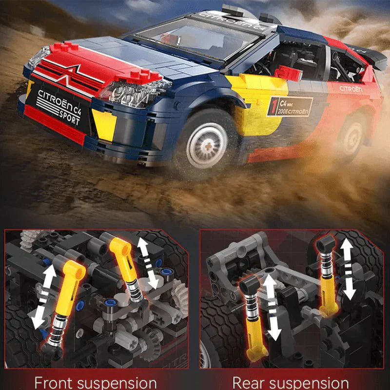 CaDa C62000 - 2008 Citroen WRC Rally - vue 9 | Power Blockz