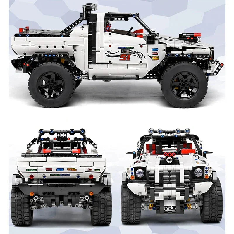 Mould King 18005 - 4x4 Custom Off-Roader - vue 2 | Power Blockz