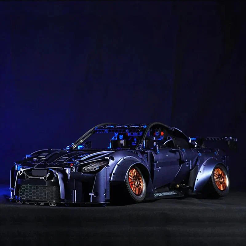 KBOX 10221 - Static Version - Stanced R35 GTR Godzilla Twin-Turbo - vue 2 | Power Blockz
