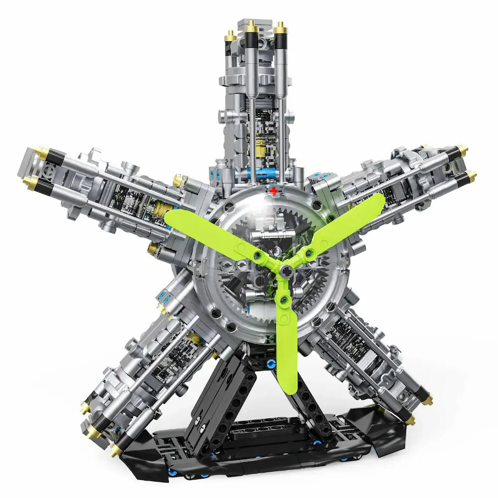GOQI GQ3700 - 5-Cylinder Radial Engine | Power Blockz