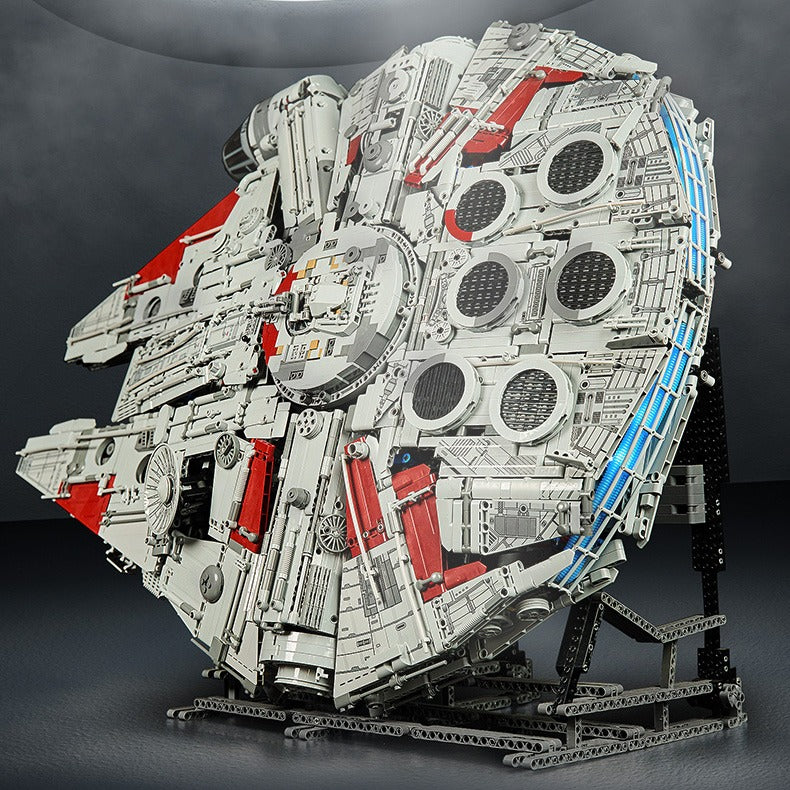 KBOX K10521 - Galaxy Freighter Ultimate with Lighting - vue 11 | Power Blockz
