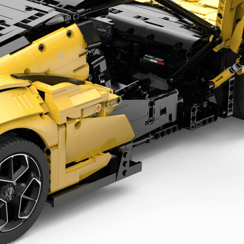 Rastar 93500 - Static Version - Maserati MC20 - vue 17 | Power Blockz