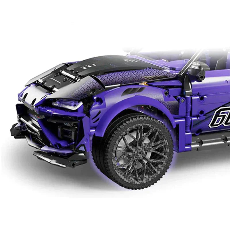 Moyu MY88016 - Remote Controlled - Satin Purple Super SUV - vue 2 | Power Blockz