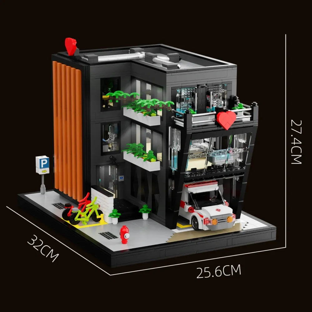 Xbert 66178 - City Hospital Building - vue 8 | Power Blockz