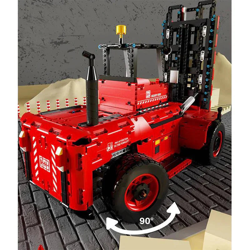 ShineYU YC-22012 - RC Heavy-Duty Forklift - vue 6 | Power Blockz