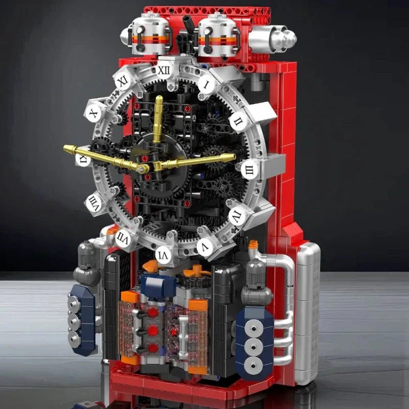 Mould King 10187 - Engine Clock Technic - vue 5 | Power Blockz