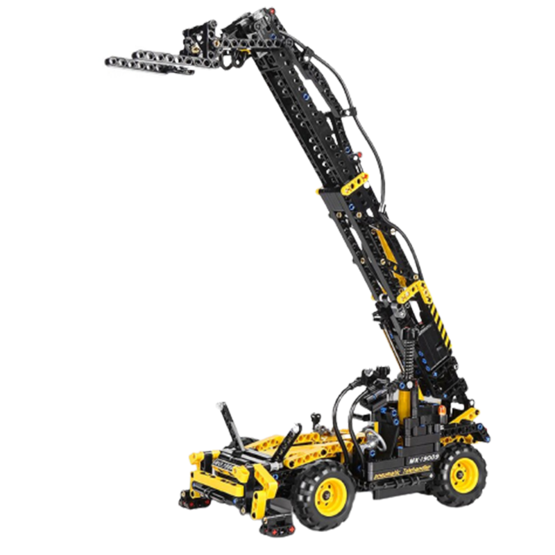 Mould King 19009 - Pneumatic Forklift | Power Blockz