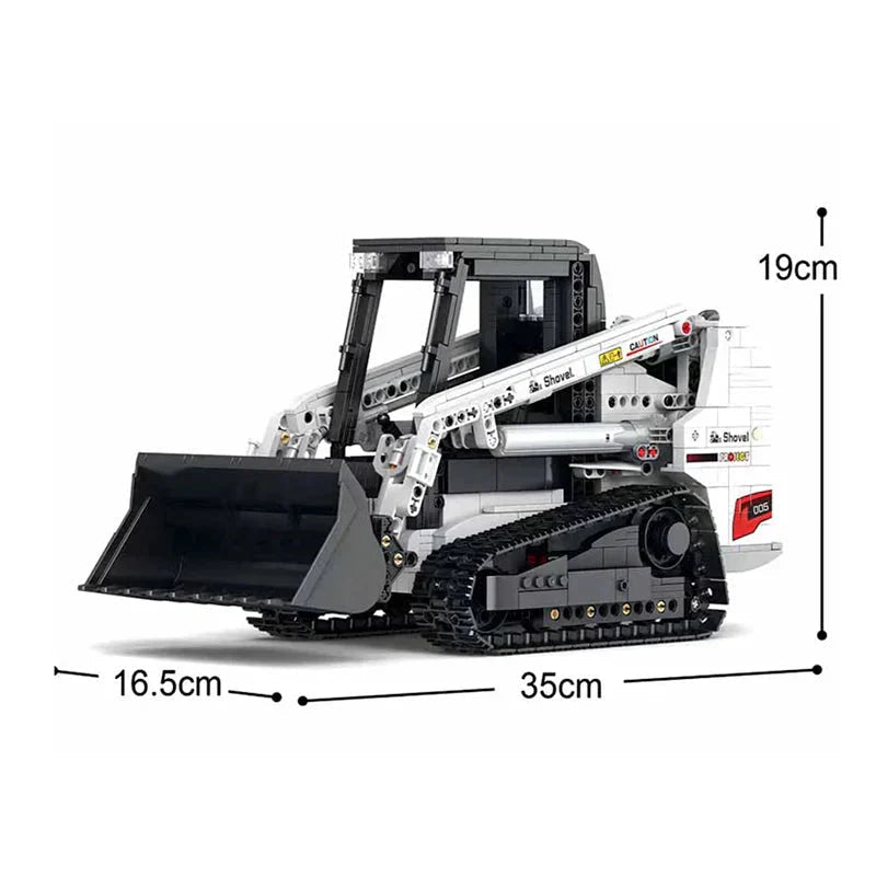 Reobrix 22004 - Compact Skid-Steer Loader - vue 6 | Power Blockz