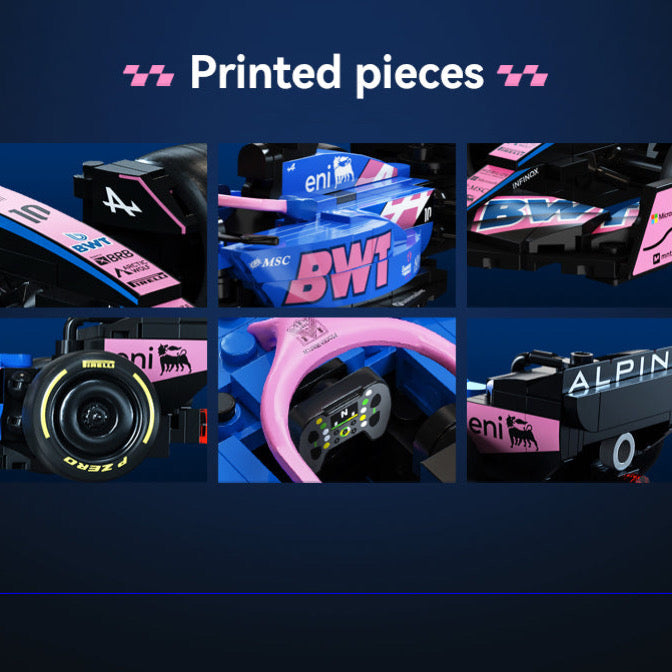 CaDa C55024W - BWT Alpine Formula One Team - vue 4 | Power Blockz